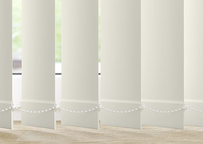 Trinity (FR Blackout), Cashmere - Vertical Blind - Image 4